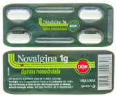 Novalgina Dipirona Sódica 1g 4 comprimidos