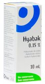 Colírio Hyabak 0,15% 10ml