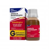 Maleato de Dexclofeniramina 0,4mg/ml Solução Oral 120ml Neo Química Genérico