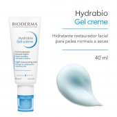 Gel Creme Facial Hydrabio Bioderma Hidratante Restaurador 40ml
