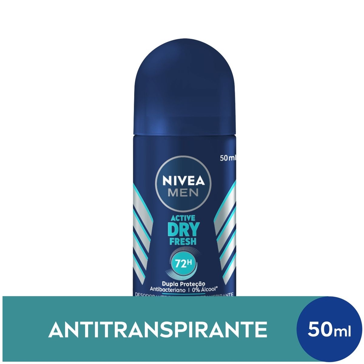 Kit Desodorante Roll-on Nivea Dry Comfort 2 Unidades 50% Desconto