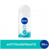 Desodorante Nivea Active Dry Fresh Feminino Roll-On com 50ml