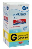 Acetilcisteína 40mg/ml Xarope Sabor Framboesa 120ml EMS Genérico