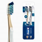 Escova de Dente Oral-B Pro-Saúde 7 Benefícios Macia com 2 unidades