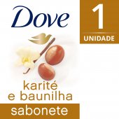 Sabonete em Barra Dove Delicious Care Karité e Baunilha  90g