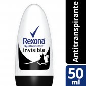 Rexona Invisible Desodorante Roll-On Feminino com 50ml