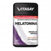 Melatonina 0,21mg Vitasay Laranja com 150 comprimidos