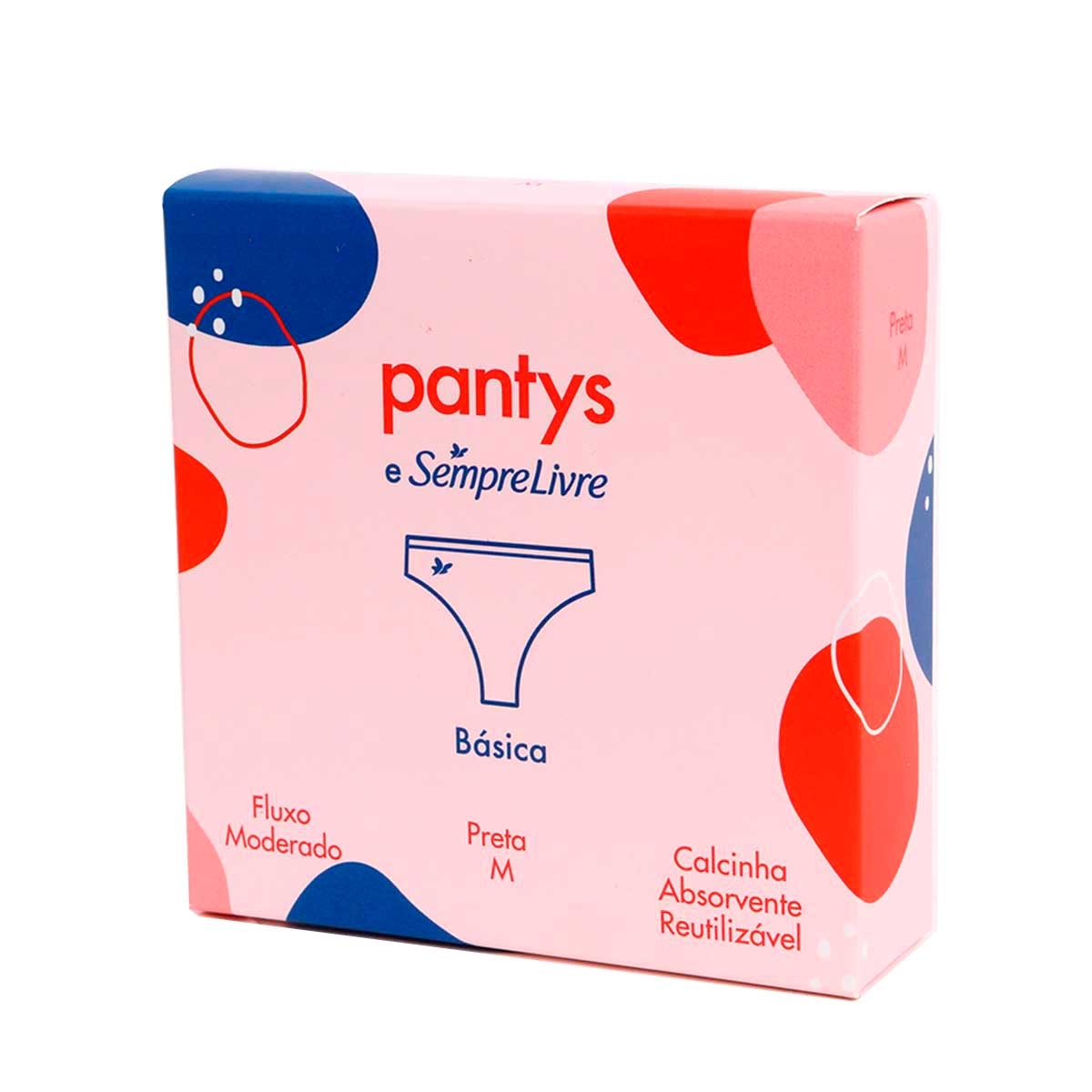 Comprimir para menstruação em rosa