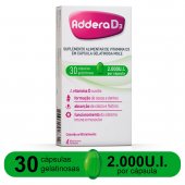 Vitamina D 2.000UI Addera D3 30 cápsulas