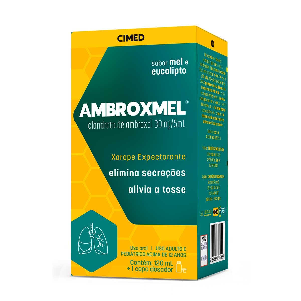 Cloridrato de Bromexina - EMS 4mg/5ml xarope frasco com 120ml