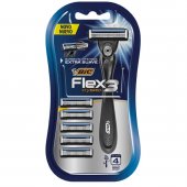 Aparelho de Barbear BIC Flex 3 Hybrid Premium + 5 cargas