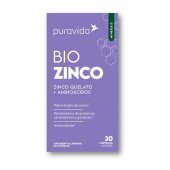 Suplemento Alimentar Puravida Bio Zinco 30 cápsulas