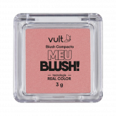 Blush Compacto Vult Meu Blush 3g - Rosa Perolado