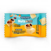 Bombom NutsBites Sem Açúcar Sabor Chocolate Branco com Recheio de Castanhas, Amendoim e Frutas com 15g