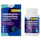 Suplemento Alimentar bwell Melatonina + L-Triptofano 60 cápsulas