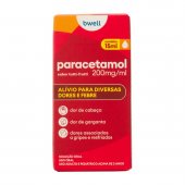 bwell Paracetamol 200mg/ml Tutti-Frutti Gotas 15ml