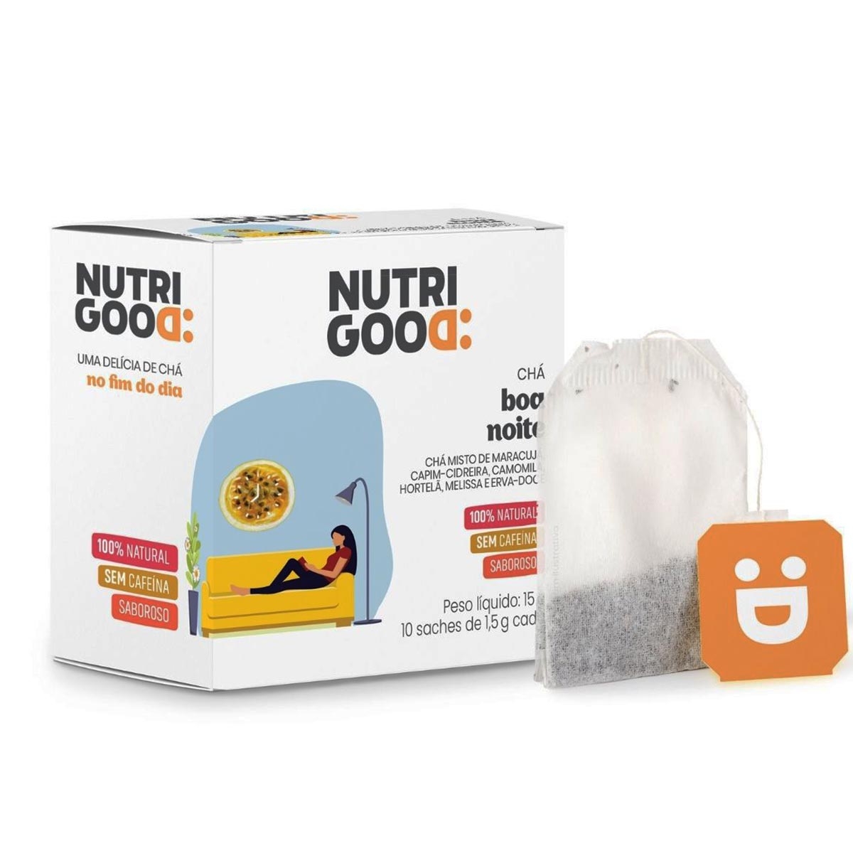 Ch Nutrigood Boa Amamenta o com 10 sach s Pre o online Drogasil