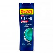 Shampoo Anticaspa Clear Men Limpeza Diária 2 em 1 com 400ml