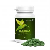 Clorella Premium com 200 tabletes