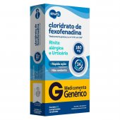 Cloridrato de Fexofenadina 180mg 10 Comprimidos EMS Genérico