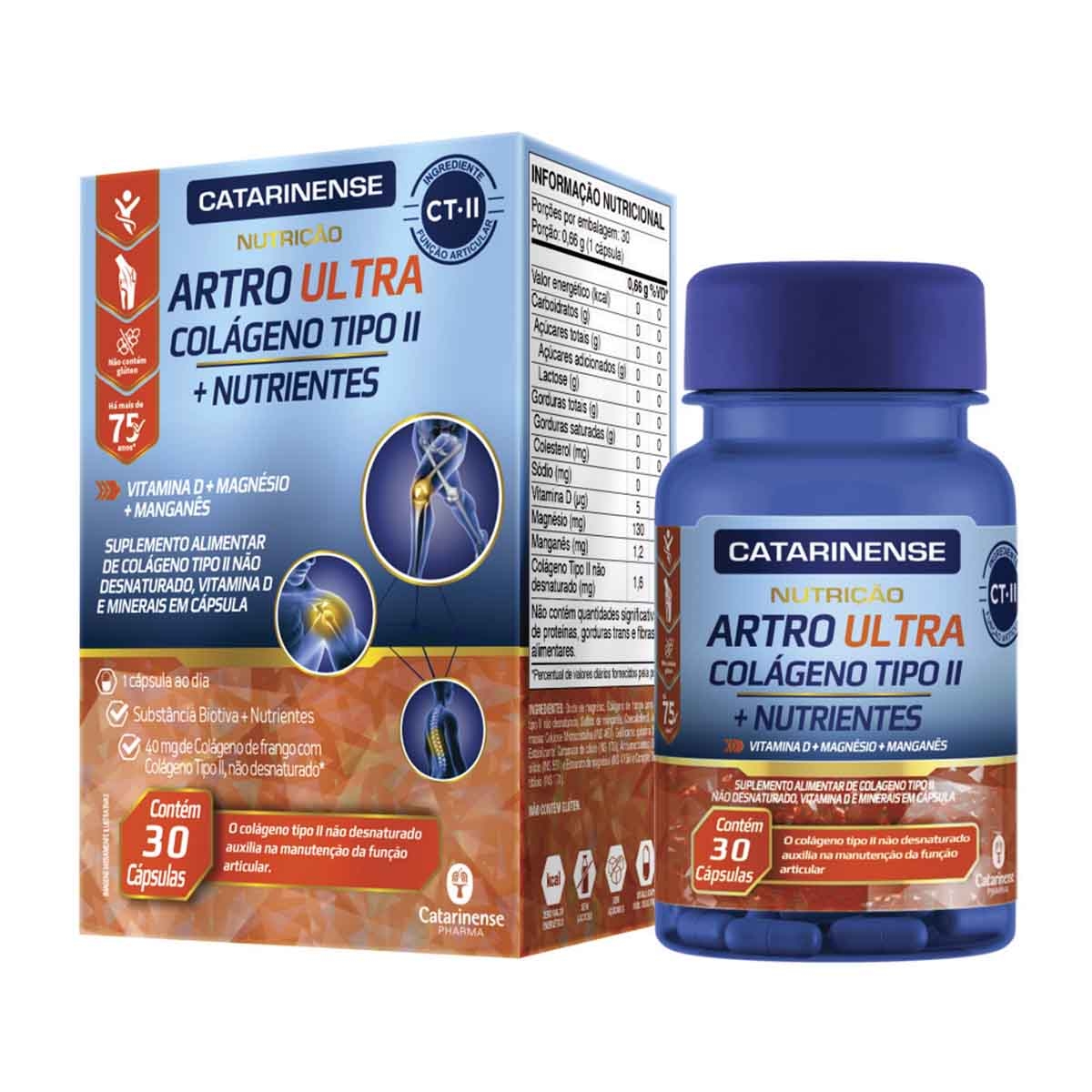 Artro Ultra Colágeno Tipo II + Nutrientes 90 Capsulas