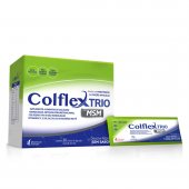 Colflex Trio com MSM Colágeno Hidrolisado em Pó com 30 sachês de 12g cada