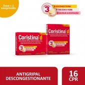 Coristina D com 16 Comprimidos