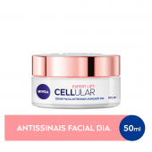 Creme Facial Antissinais Nivea Cellular Expert Lift Avançado Dia FPS 30 50ml