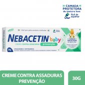 Creme contra Assaduras Nebacetin Baby Prevenção 30g