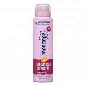 Desodorante Aerosol Antitranspirante Monange Feminino Hidratação Intensiva com 150ml