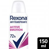 Desodorante Rexona Active Emotion Aerossol Antitranspirante com 150ml