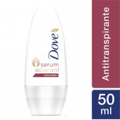Desodorante Roll-On Dove Sérum Aclarant Renovador Antitranspirante com 50ml