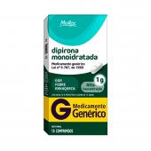 Dipirona Monohidratada 1g 10 Comprimidos Medley Genérico