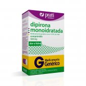 Dipirona Monoidratada 500mg 10 comprimidos Prati Donaduzzi Genérico