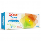 Doss Zinco Colecalciferol 2000UI + Zinco 20mg - 60 cápsulas
