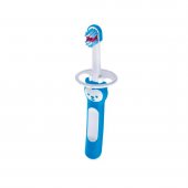 Escova de Dente para Bebês MAM Baby's Brush 6 Meses+ Azul com 1 unidade