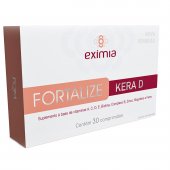 Suplemento Vitamínico Exímia Fortalize Kera D - 30 Comprimidos