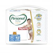 Fralda Personal Baby Premium Pants G - 62 Unidades
