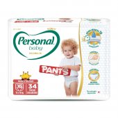 Fralda Personal Baby Premium Pants XG - 34 Unidades