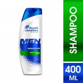 Shampoo Head & Shoulders Men Menthol Sport com 400ml