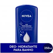 Hidratante Desodorante para Banho Nivea Milk com 250ml