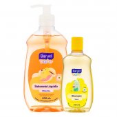 Kit Baruel Baby Sabonete Líquido Glicerina com 400ml + Shampoo Suave com 210ml