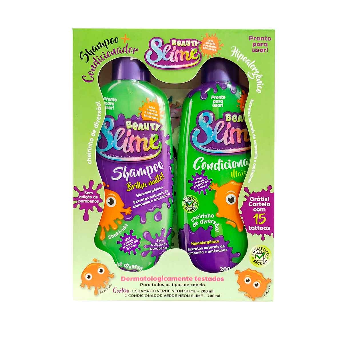 Kit Shampoo + Condicionador Acqua Kids Luluca 250 ml - LojasLivia