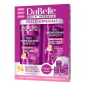 Kit DaBelle Meu Cronograma Perfeito Shampoo com 250ml + Condicionador com 175ml