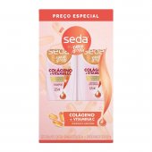Kit Seda By Niina Secrets Colágeno e Vitamina C Shampoo + Condicionador 325ml