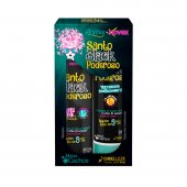 Kit Novex Vitay Santo Black Poderoso Shampoo + Tratamento Condicionante com 300ml cada