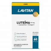 Suplemento Alimentar Lavitan Luteína 10mg com 60 Cápsulas