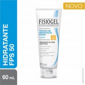 Loção Hidratante Facial Fisiogel Terapia de Hidratação Diária Oil Free FPS 50 com 60ml