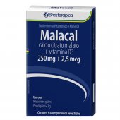 Malacal 250mg + 2,5mcg com 30 comprimidos