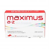 Suplemento Vitamínico Maximus A-Z com 90 cápsulas